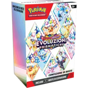 Pokémon Evoluzioni Prismatiche Bundle 6 Buste