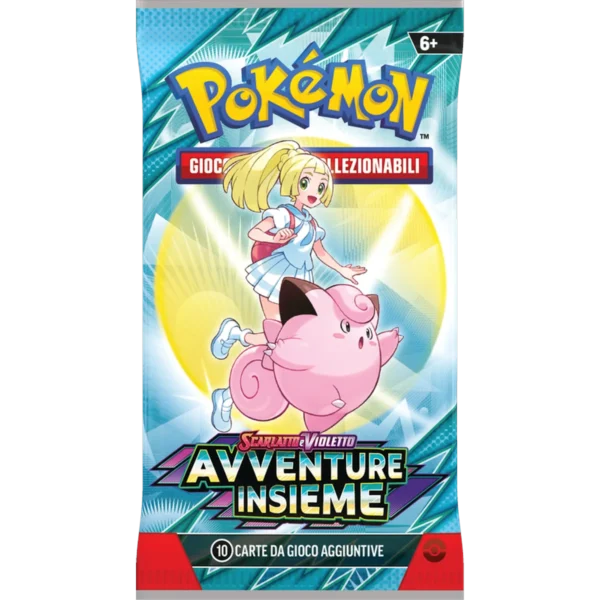 Pokémon Avventure Insieme Busta Singola 10 Carte