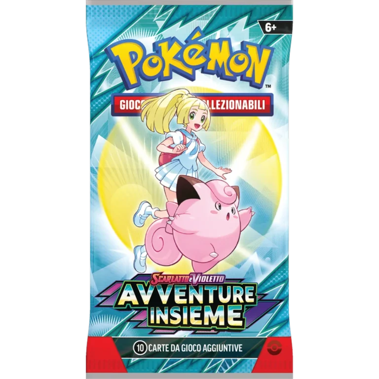 Pokémon Avventure Insieme Busta Singola 10 Carte