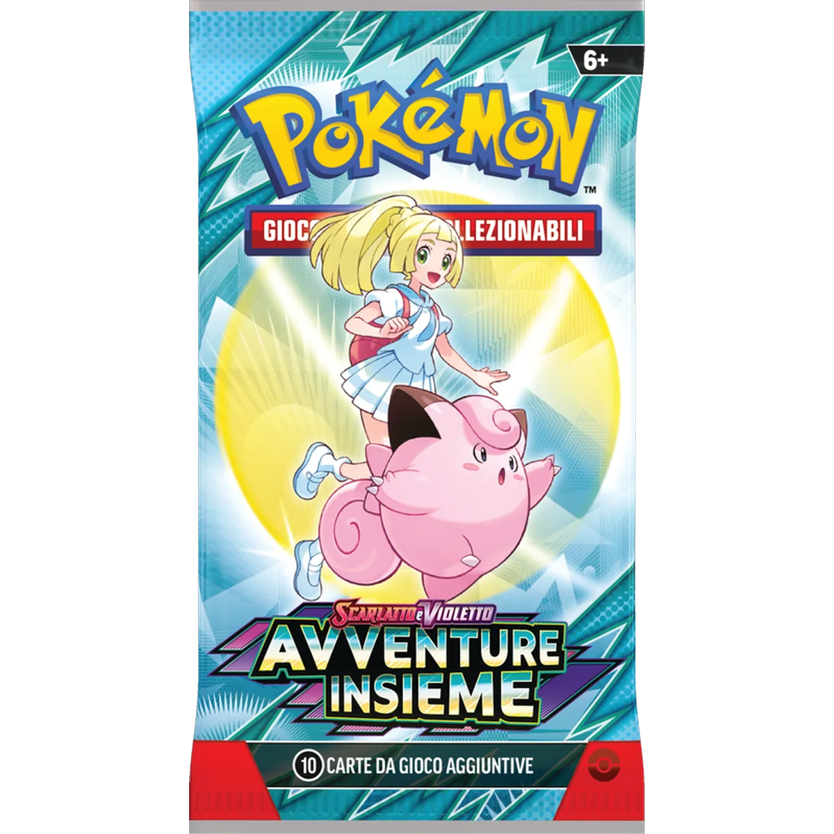 Pokémon Avventure Insieme Busta Singola 10 Carte