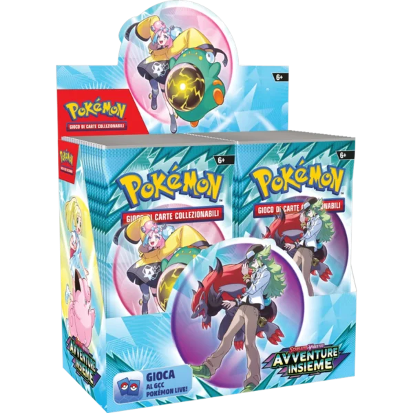 Pokémon Avventure Insieme Display 36 Buste