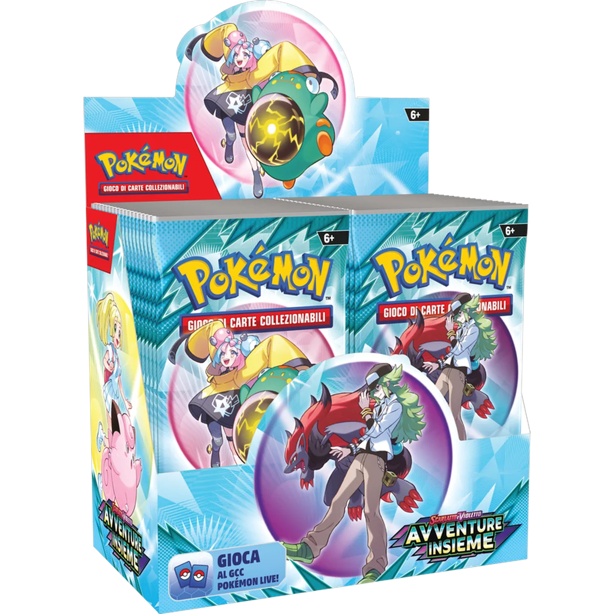 Pokémon Avventure Insieme Display 36 Buste