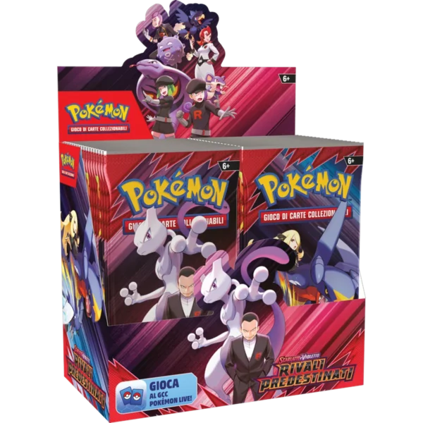 Pokémon Rivali Predestinati Display 36 Buste