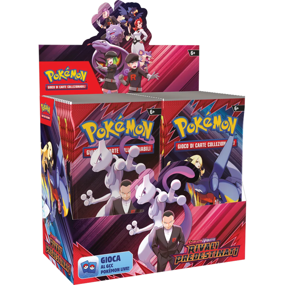 Pokémon Rivali Predestinati Display 36 Buste