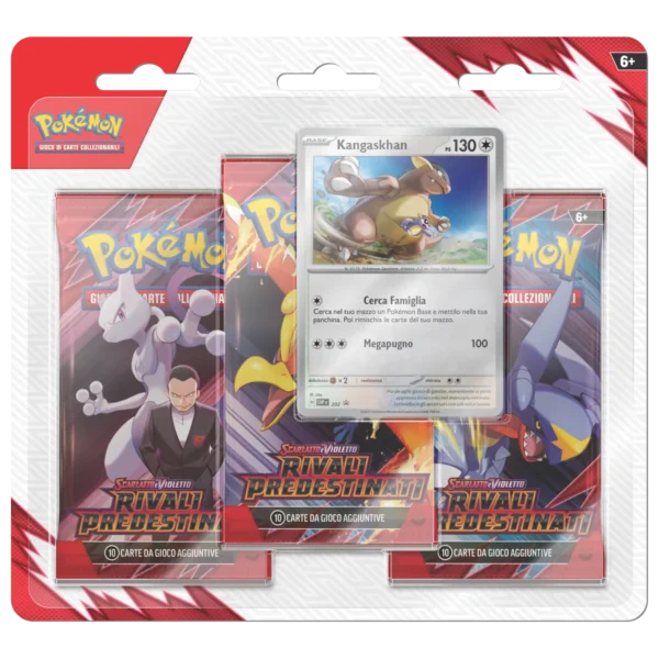 Pokémon Rivali Predestinati Blister 3 Buste