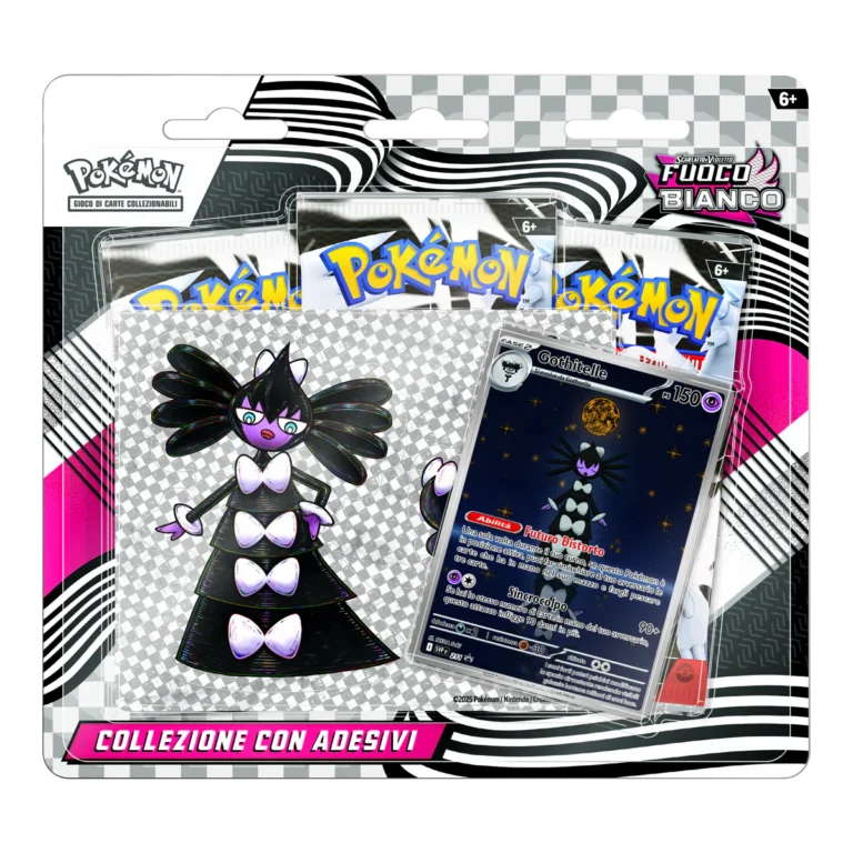 Pokémon Fuoco Bianco – Collezione con Adesivi GCC Pokémon italiano