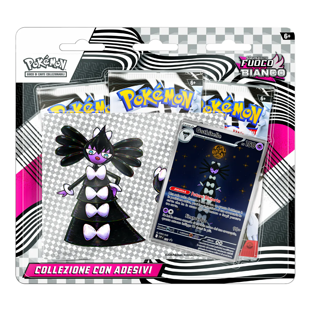 Pokémon Fuoco Bianco – Collezione con Adesivi GCC Pokémon italiano