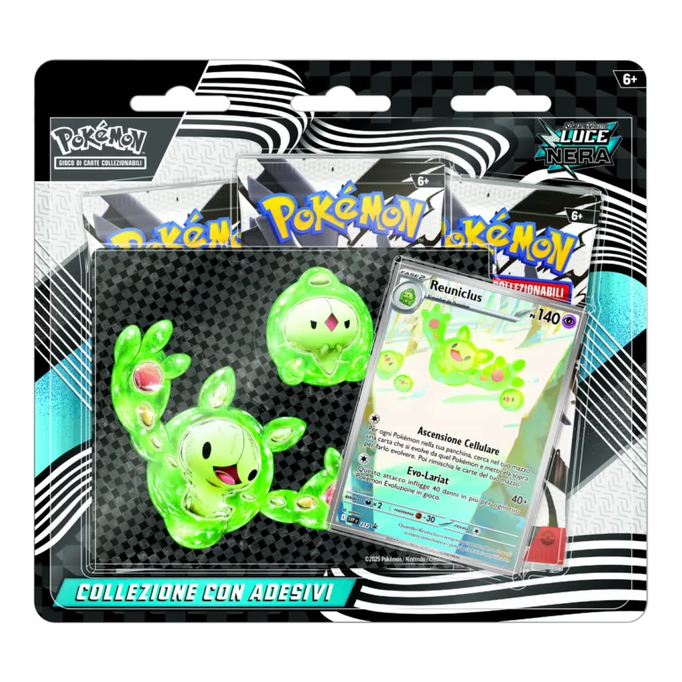 Pokémon Luce Nera – Collezione con Adesivi GCC Pokémon italiano