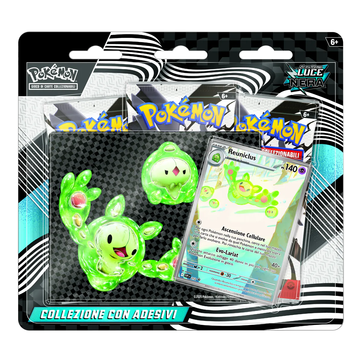 Pokémon Luce Nera – Collezione con Adesivi GCC Pokémon italiano