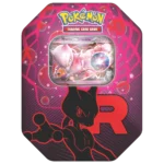Pokémon Rivali Predestinati Tin da Collezione Team Rocket Mewtwo