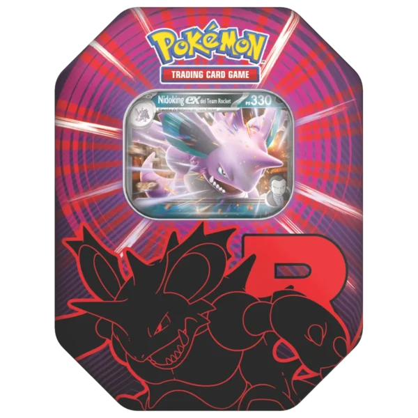 Pokémon Rivali Predestinati Tin da Collezione Team Rocket Nidoking