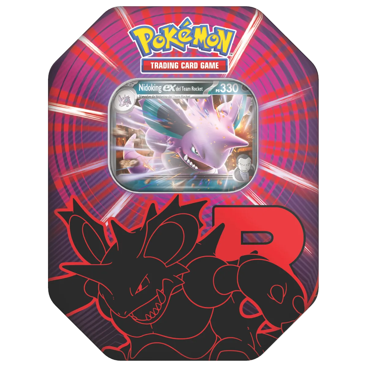 Pokémon Rivali Predestinati Tin da Collezione Team Rocket Nidoking