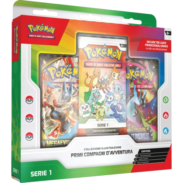 Pokémon Primi Compagni d'Avventura Serie 1 Pokémon GCC italiano