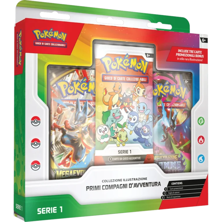 Pokémon Primi Compagni d'Avventura Serie 1 Pokémon GCC italiano