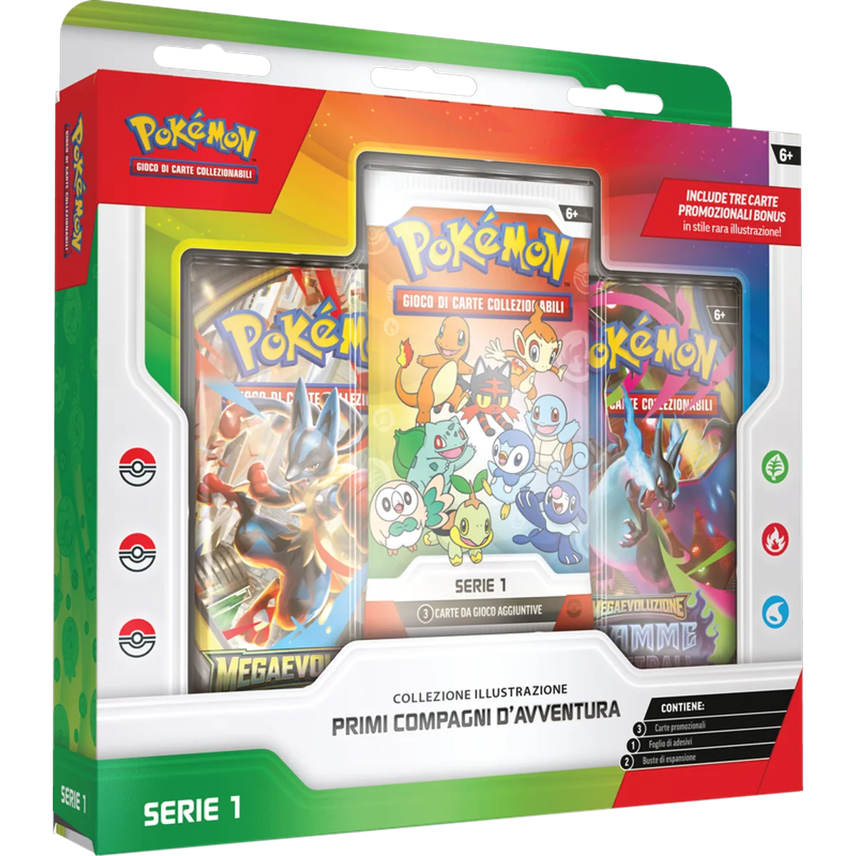 Pokémon Primi Compagni d'Avventura Serie 1 Pokémon GCC italiano