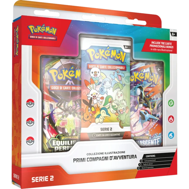 Pokémon Primi Compagni d'Avventura Serie 2 Pokémon GCC italiano