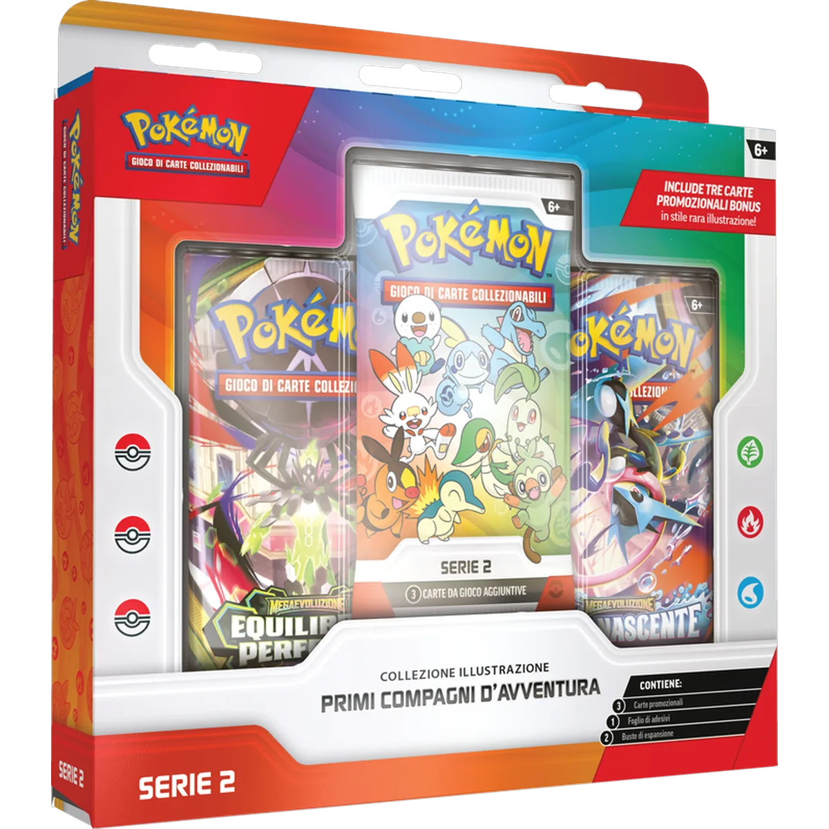 Pokémon Primi Compagni d'Avventura Serie 2 Pokémon GCC italiano