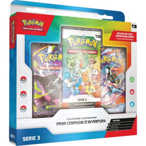 Pokémon Primi Compagni d'Avventura Serie 3 Pokémon GCC italiano