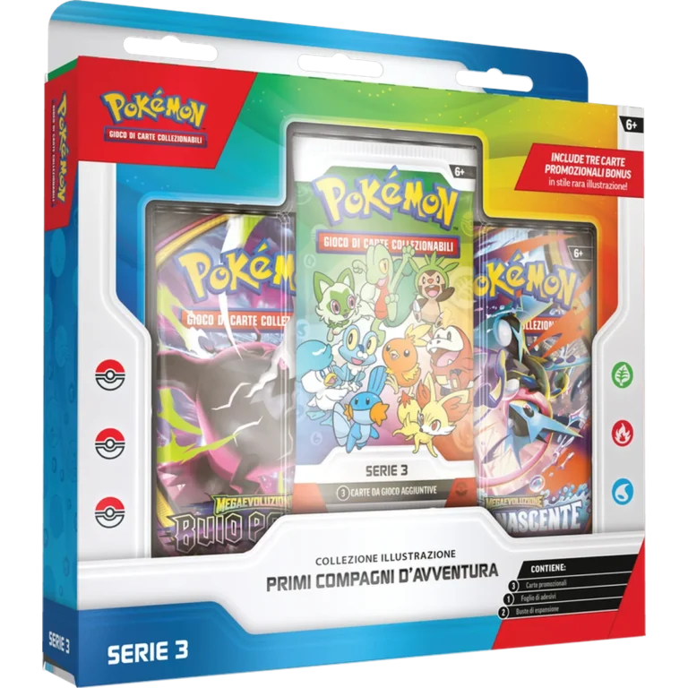 Pokémon Primi Compagni d'Avventura Serie 3 Pokémon GCC italiano