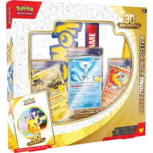 Pokémon 30° Anniversario Collezione con Poster