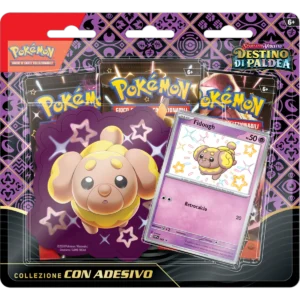 Collezione con Adesivo Destino di Paldea Fidough – Carte Pokémon Levante Bari