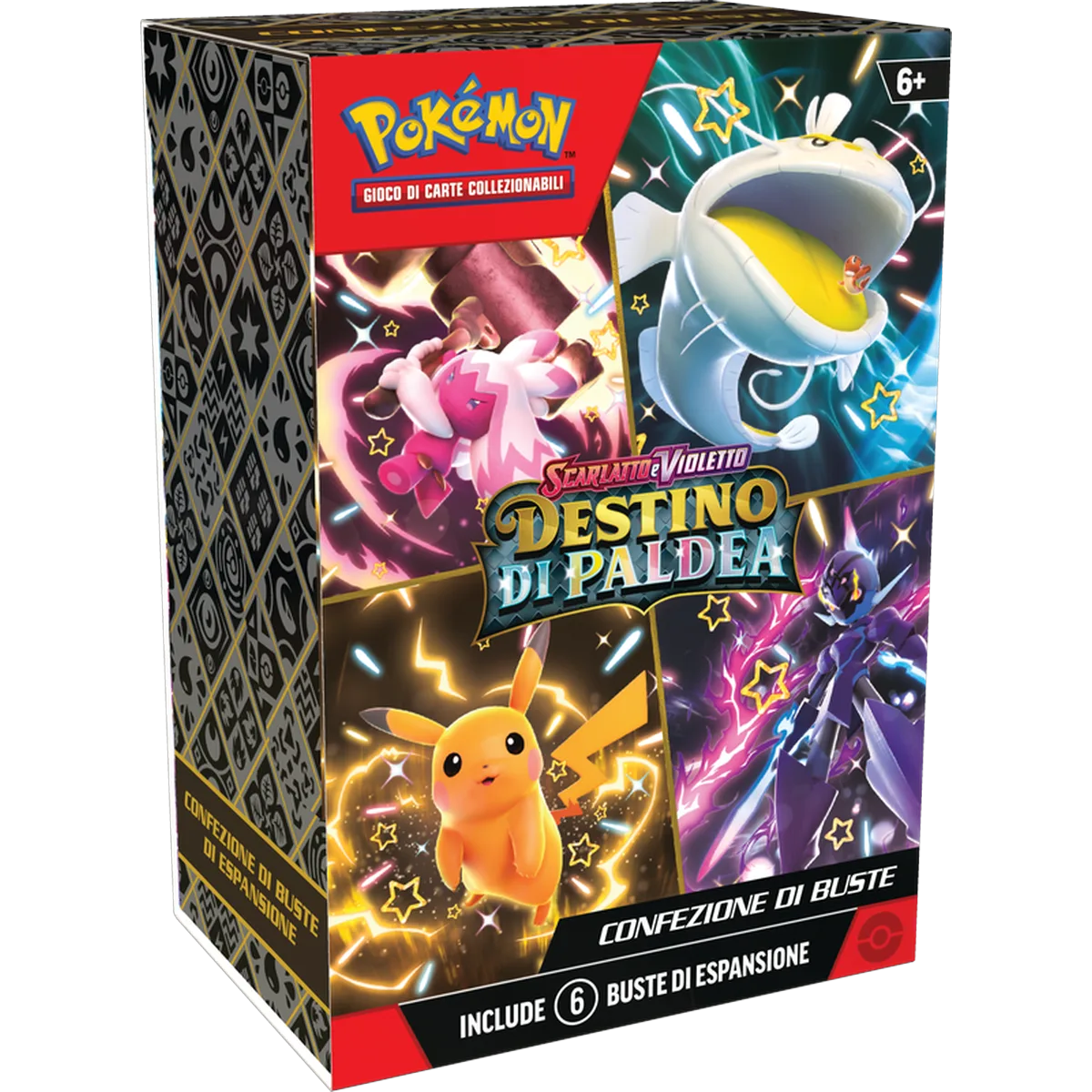 Bundle 6 Buste Destino di Paldea – Carte Pokémon Levante Bari