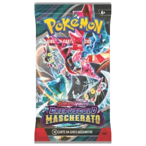 Pokémon Crepuscolo Mascherato Busta Singola 10 Carte