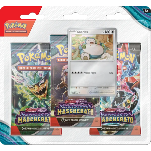Blister Crepuscolo Mascherato promo Snorlax