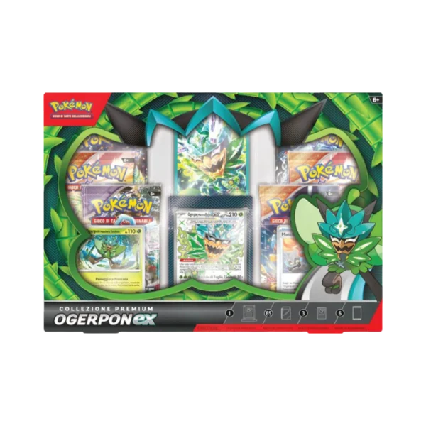 Pokémon Crepuscolo Mascherato Collezione Premium Ogerpon-ex