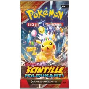 Pokémon Scintille Folgoranti Busta Singola 10 Carte