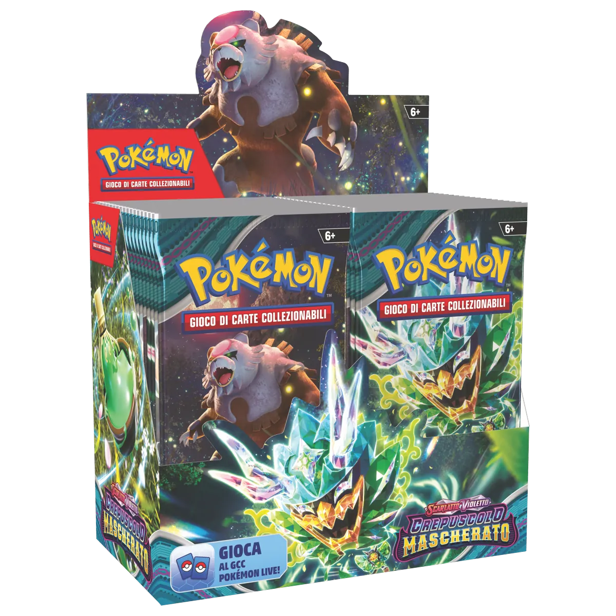 Pokémon Crepuscolo Mascherato Display 36 Buste