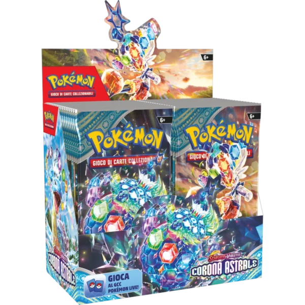 Pokémon Corona Astrale Display 36 Buste