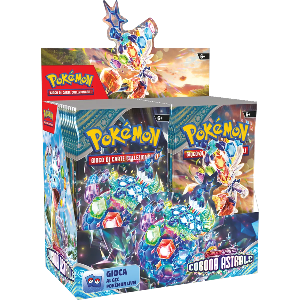 Pokémon Corona Astrale Display 36 Buste