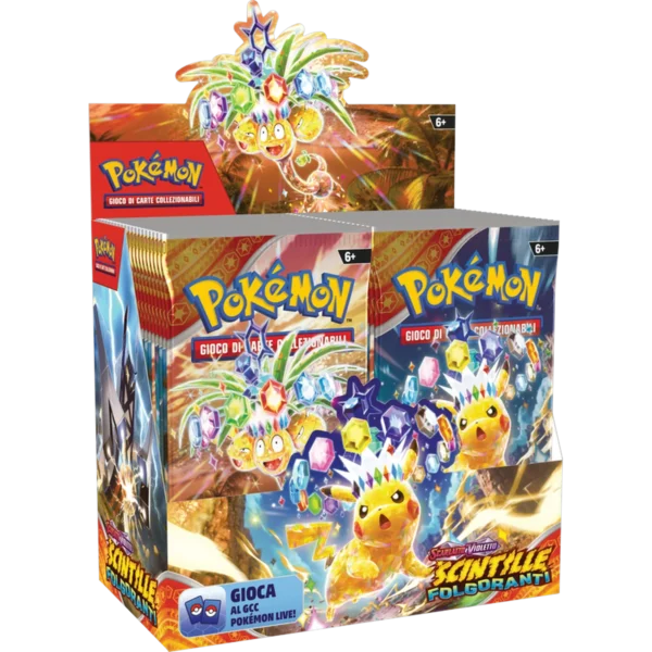 Pokémon Scintille Folgoranti Display 36 Buste