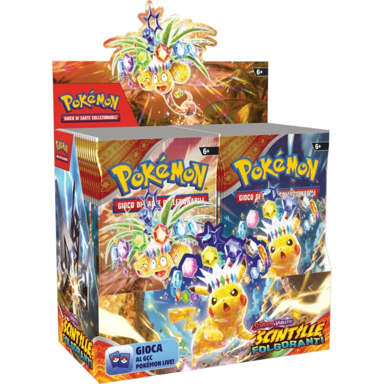 Pokémon Scintille Folgoranti Display 36 Buste