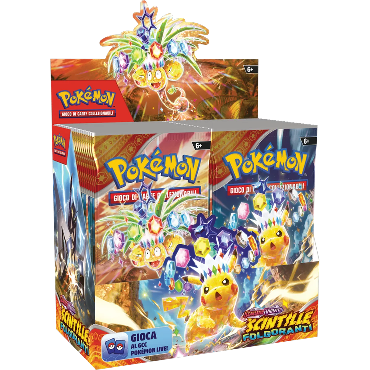 Pokémon Scintille Folgoranti Display 36 Buste