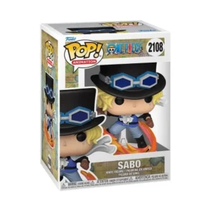 Funko POP! One Piece Sabo Attacking w/Pipe n. 2108
