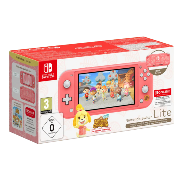 Nintendo Switch Lite Aloha Isabelle Animal Crossing New Horizons