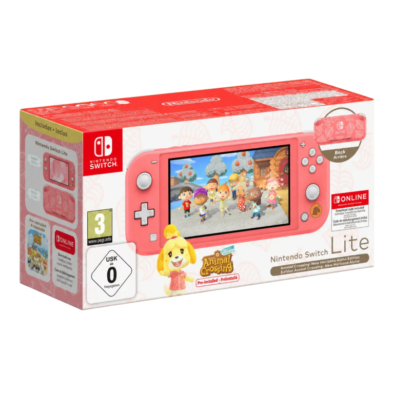Nintendo Switch Lite Aloha Isabelle Animal Crossing New Horizons
