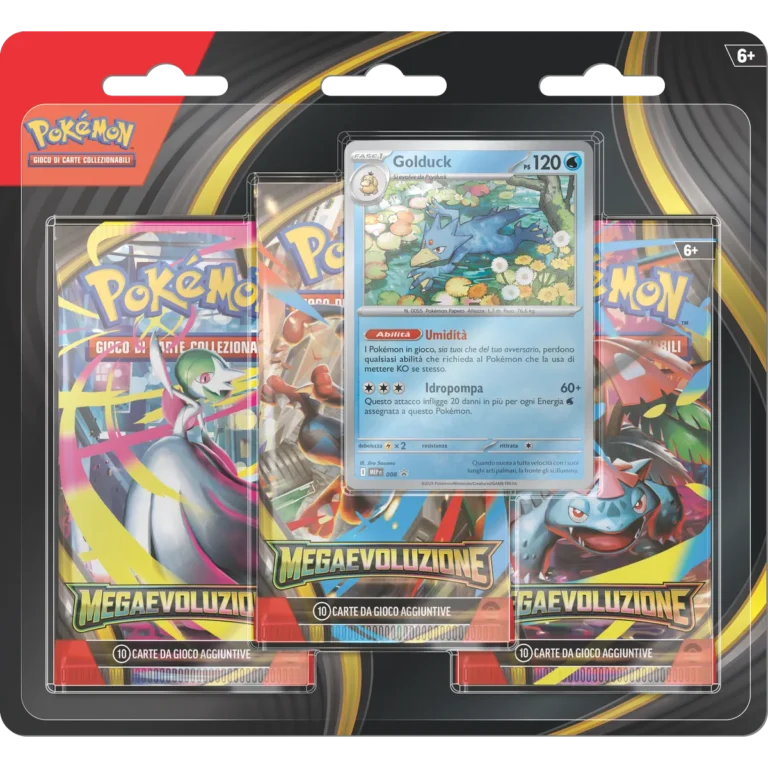 Megaevoluzione – Blister da 3 buste – Carte Pokémon Levante Bari