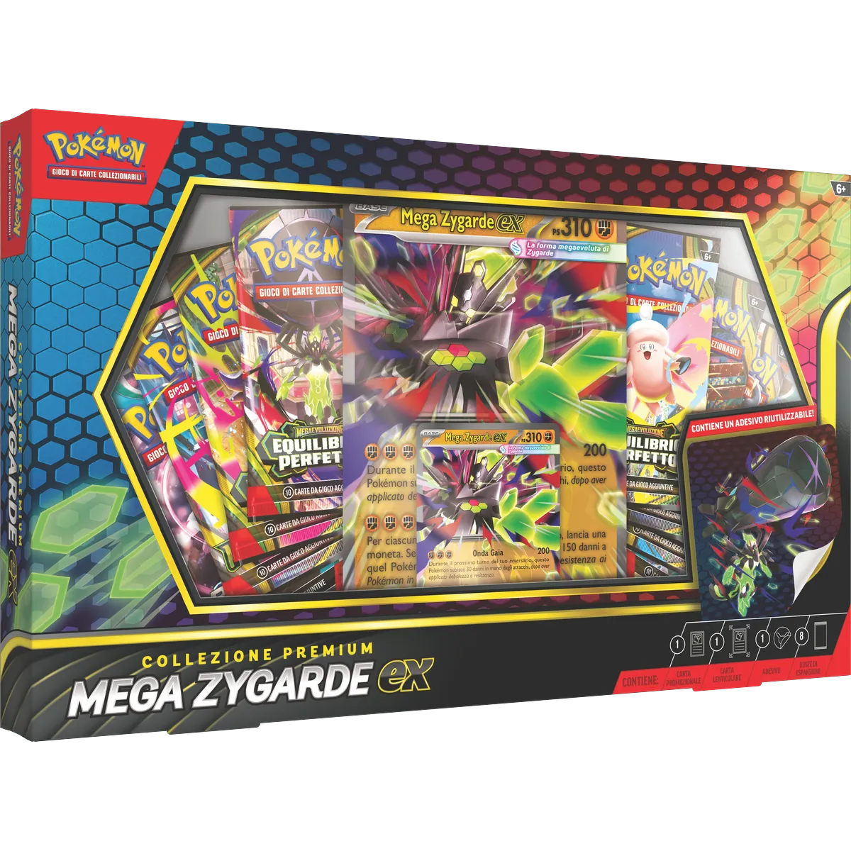 Collezione Premium Mega Zygarde-ex – Carte Pokémon Levante Bari