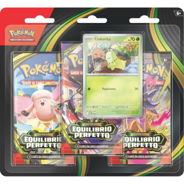 Blister Equilibrio Perfetto 3 buste – Carte Pokémon Levante Bari