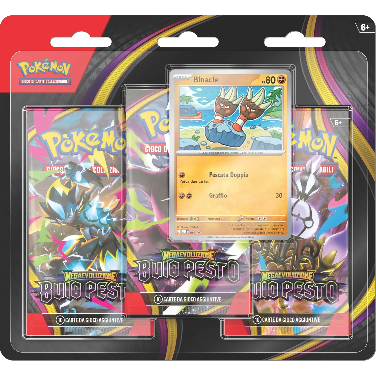 Blister Buio Pesto – Carte Pokémon Levante Bari