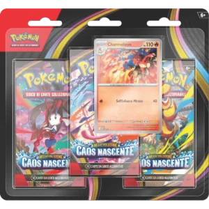 Blister Caos Nascente 3 buste – Carte Pokémon Levante Bari