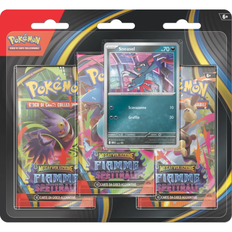 Blister Sneasel Fiamme Spettrali – Carte Pokémon Levante Bari