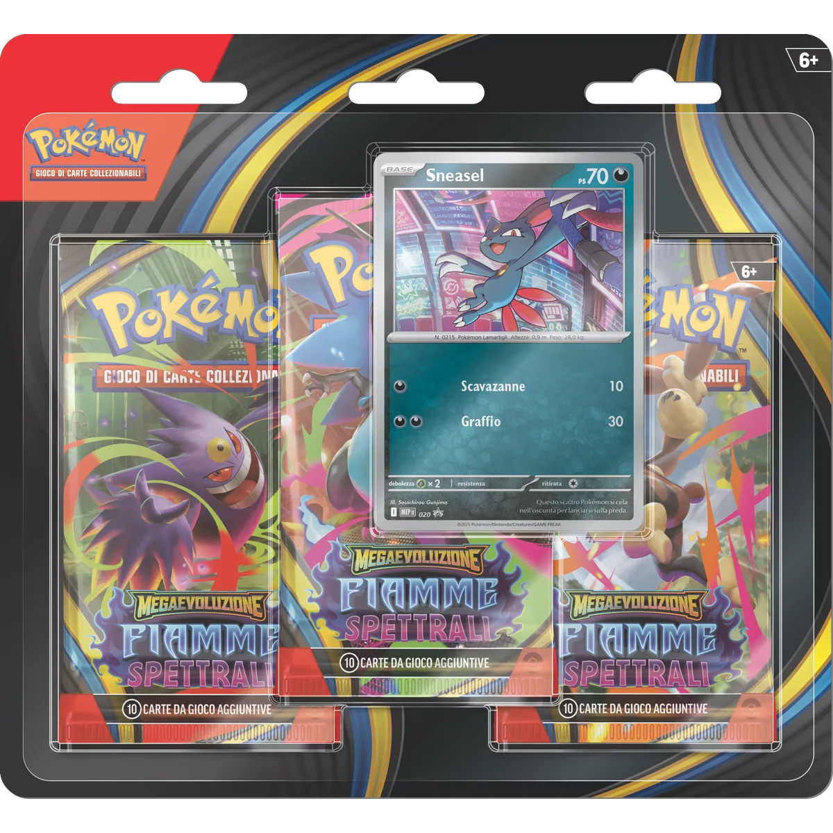 Blister Sneasel Fiamme Spettrali – Carte Pokémon Levante Bari