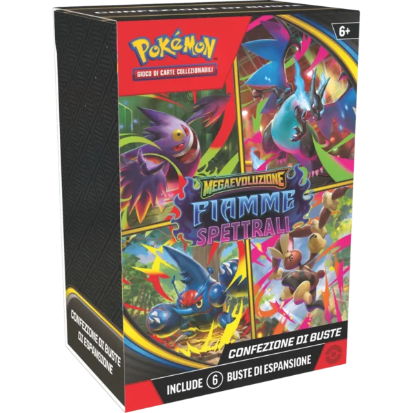 Bundle Fiamme Spettrali 6 buste – Carte Pokémon Levante Bari