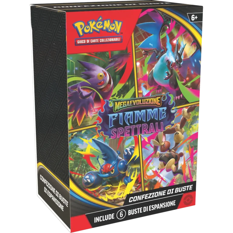 Bundle Fiamme Spettrali 6 buste – Carte Pokémon Levante Bari