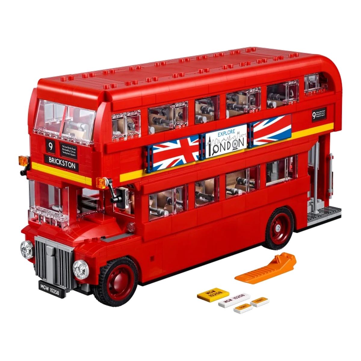 LEGO London Bus 10258 modello montato