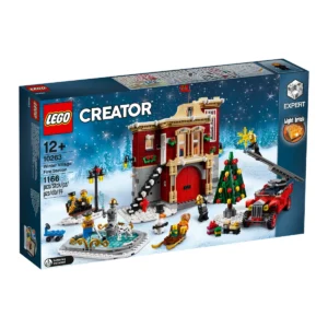 LEGO Caserma dei pompieri del villaggio invernale 10263 confezione